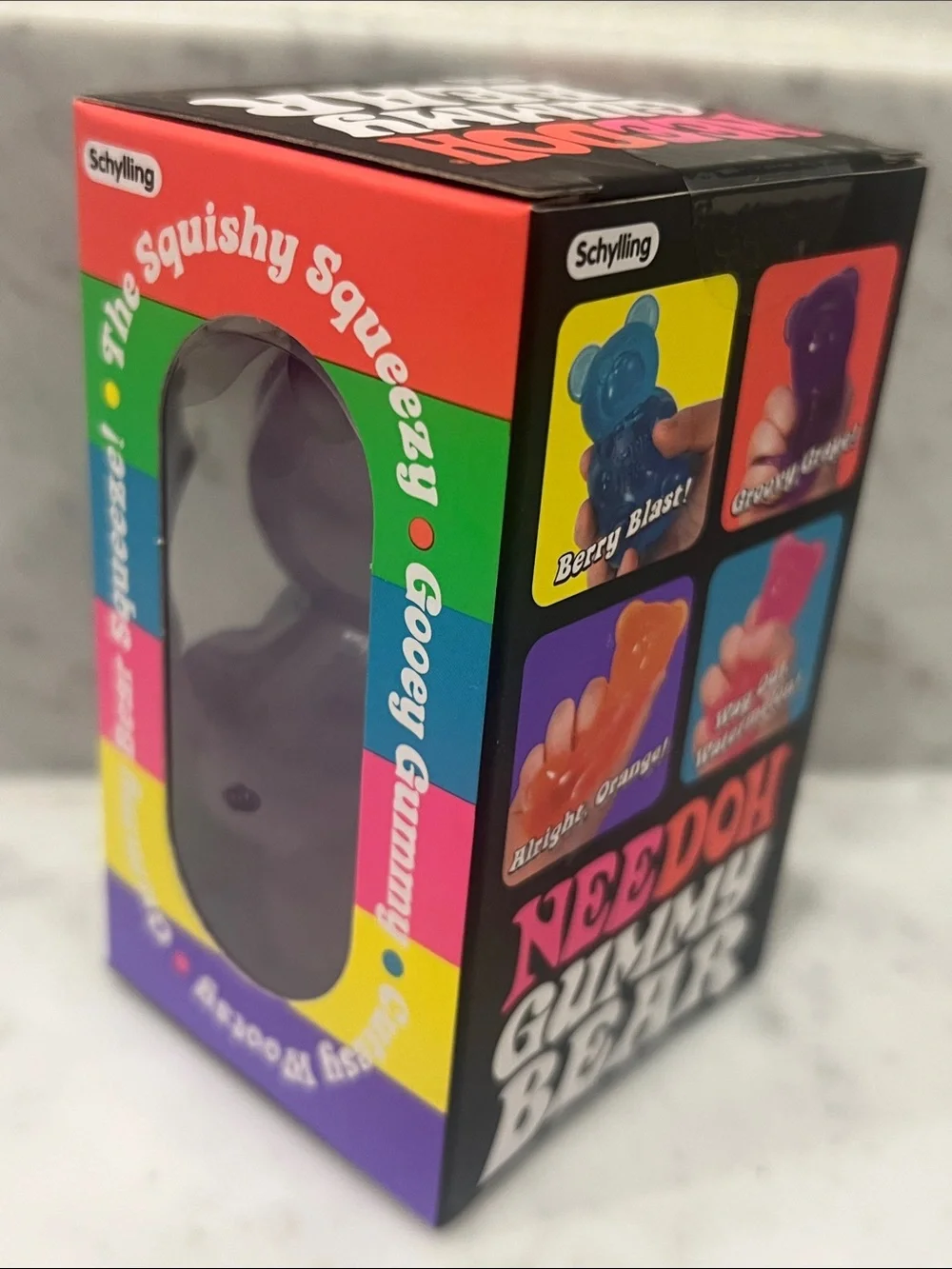 NeeDoh Gummy Bear - Groovy Grape